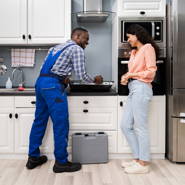 what kind of warranty do you offer on your cooktop repair services in Hopewell